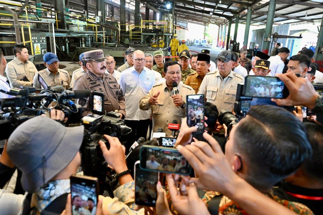 Presiden Prabowo Apresiasi Aparat yang Berhasil Selamatkan Aset Negara dari Tambang Ilegal